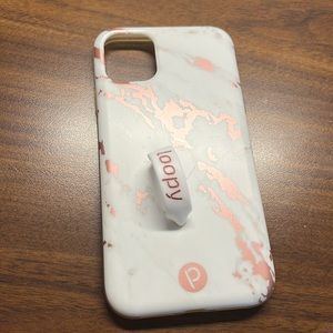 Loopy Rose Marble Metallic for iPhone 11 (6.1” screen)